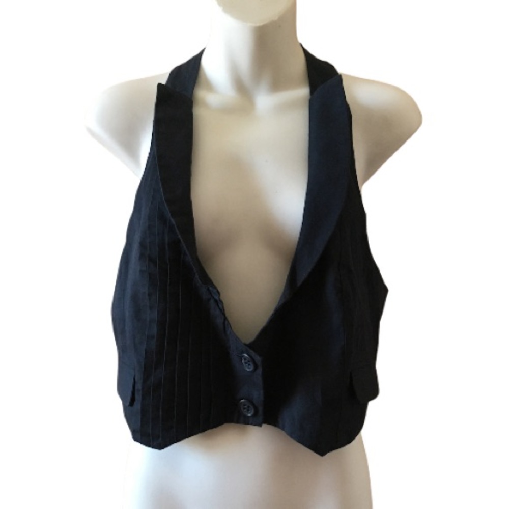 Tailored Black Vest